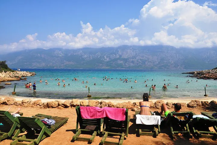 Cleopatra Island boat Tour from Marmaris