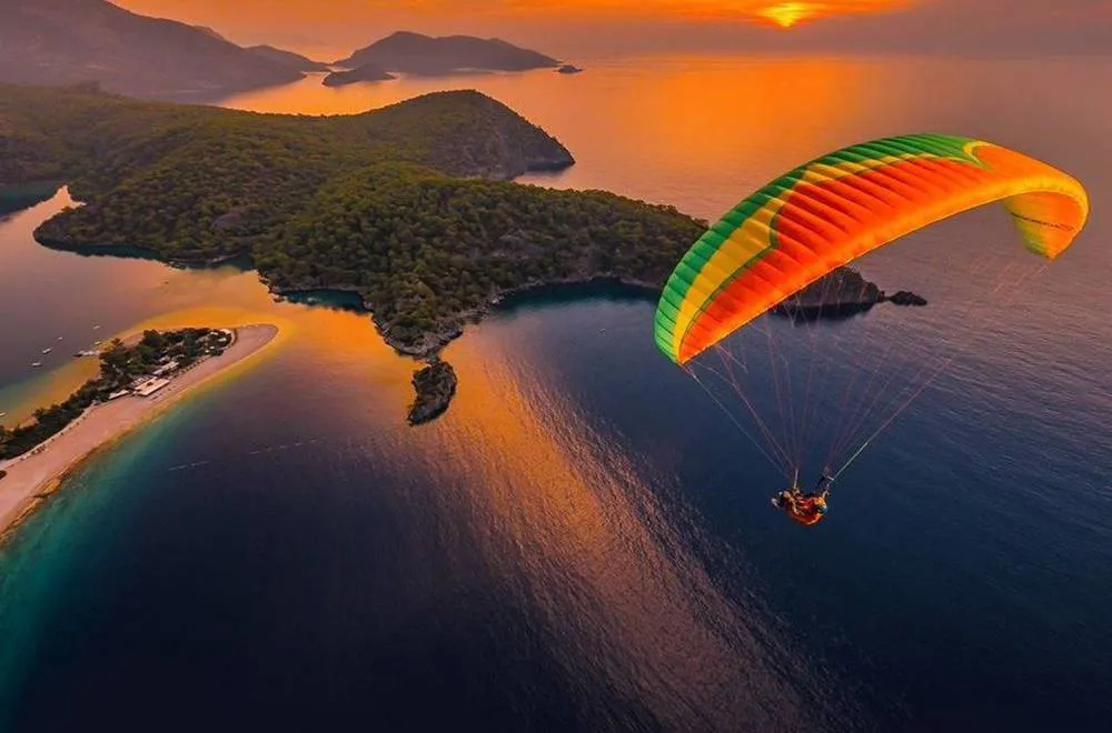 Paragliding tour from Marmaris